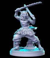 Inosuke 3D-printed model
